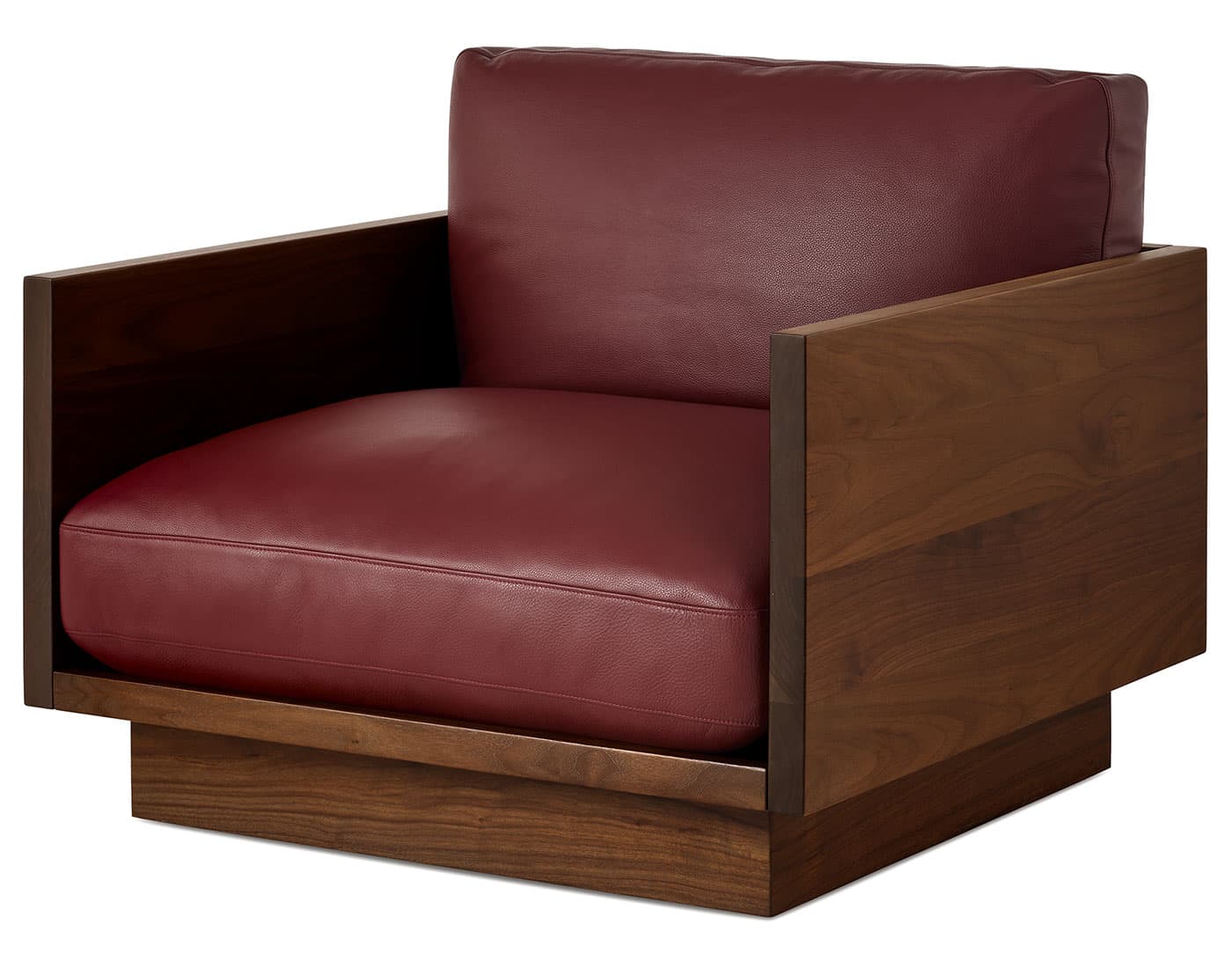 Pawson Drift Lounge / tudor walnut / prone - mantra / not fire retardant