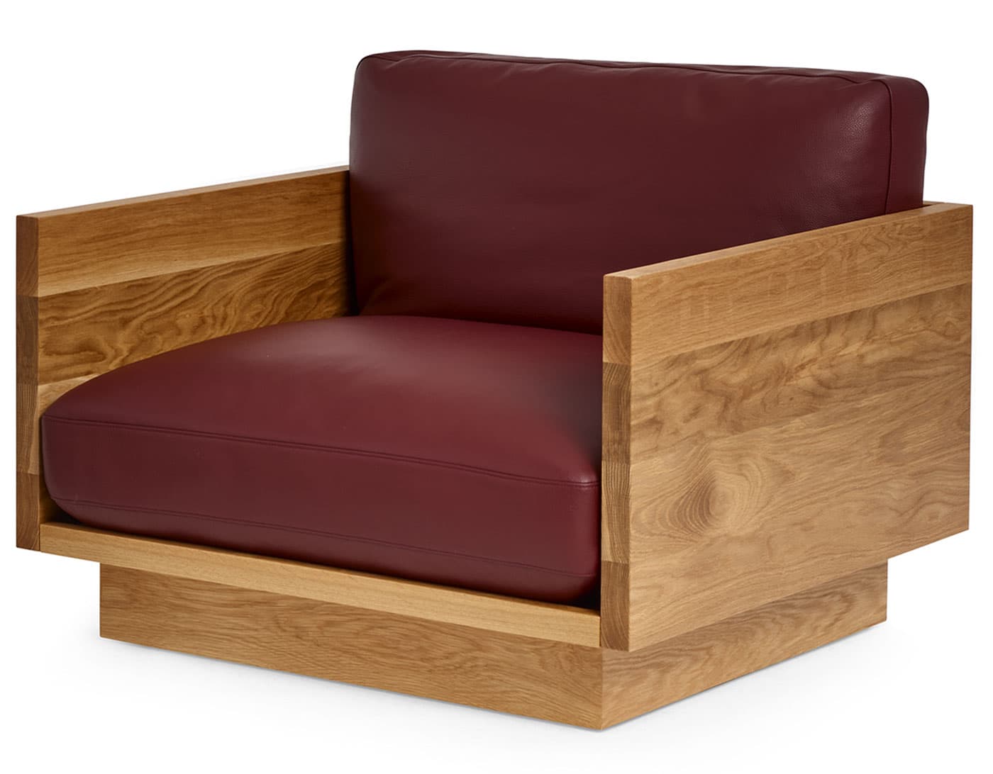 Pawson Drift Lounge / white oak / prone - mantra / not fire retardant