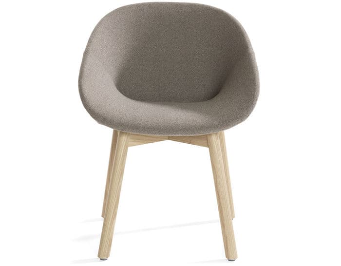 beso wood 4 leg armchair – thumbnail image #1