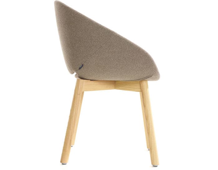 beso wood 4 leg armchair – thumbnail image #4