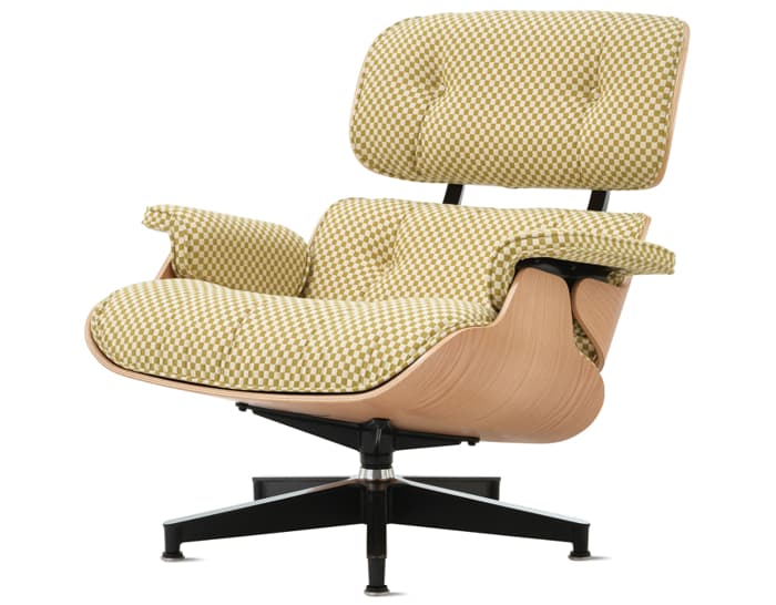 eames lounge chair in fabric without ottoman – thumbnail image #11