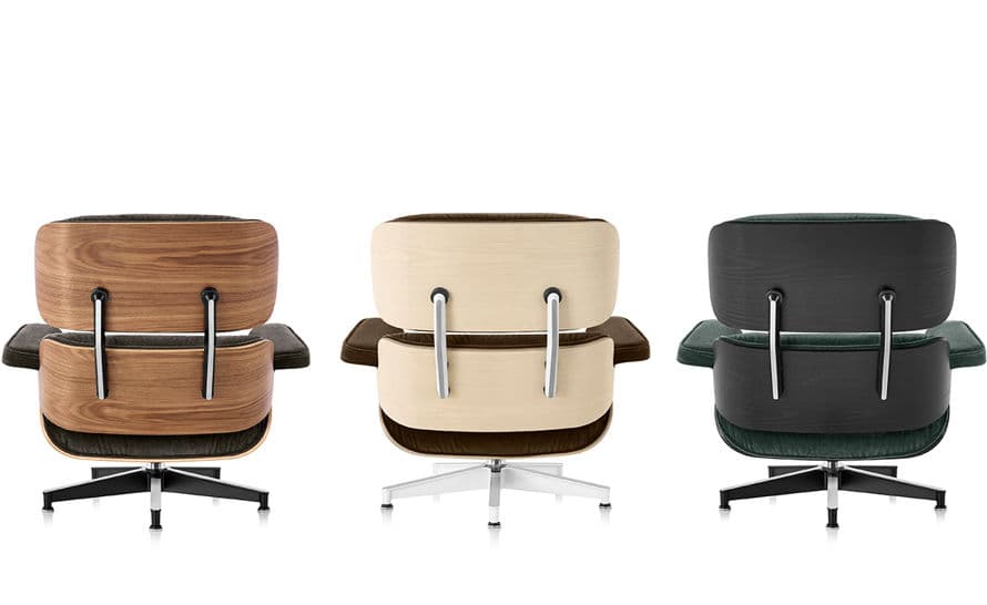 eames lounge chair in fabric without ottoman – thumbnail image #12
