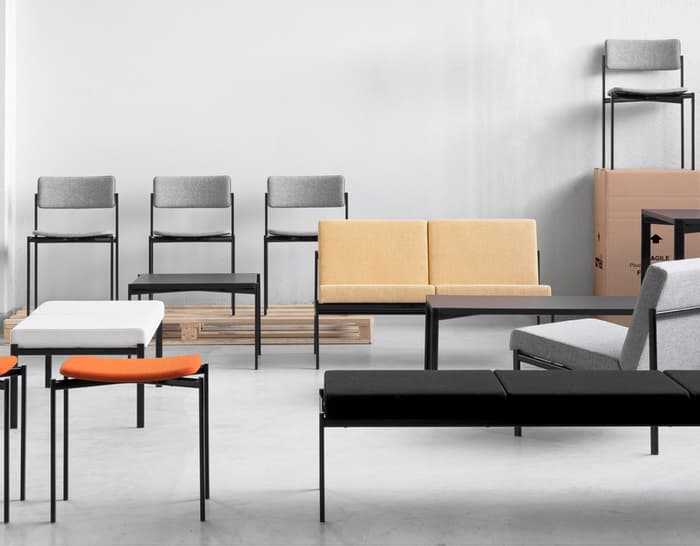 kiki 1-seater bench – thumbnail image #2