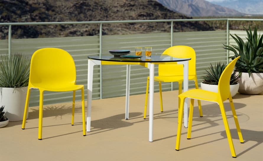 olivares aluminum stacking chair – thumbnail image #9