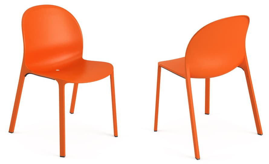 olivares aluminum stacking chair – thumbnail image #3
