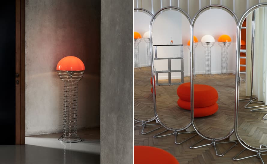 panton wire floor lamp – thumbnail image #6