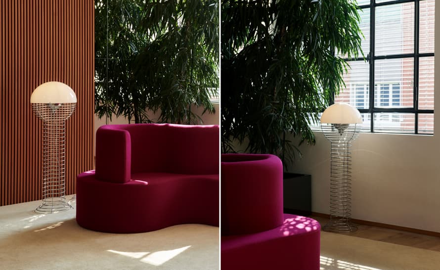 panton wire floor lamp – thumbnail image #4
