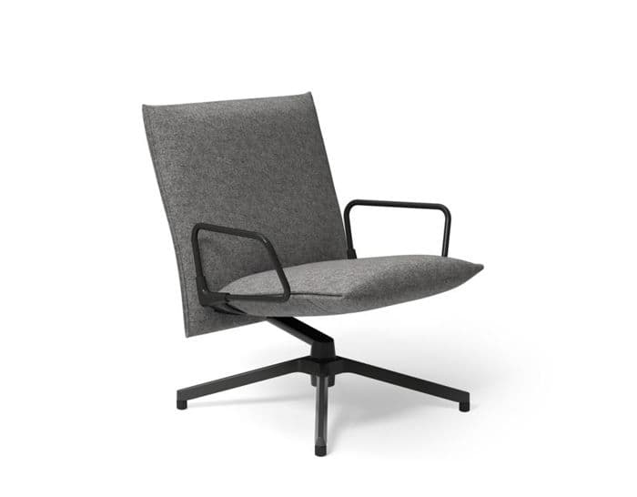 pilot low back lounge chair with loop arms – thumbnail image #1