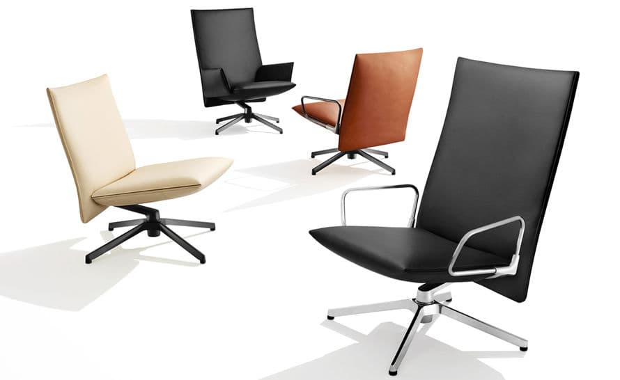 pilot low back lounge chair with loop arms – thumbnail image #6