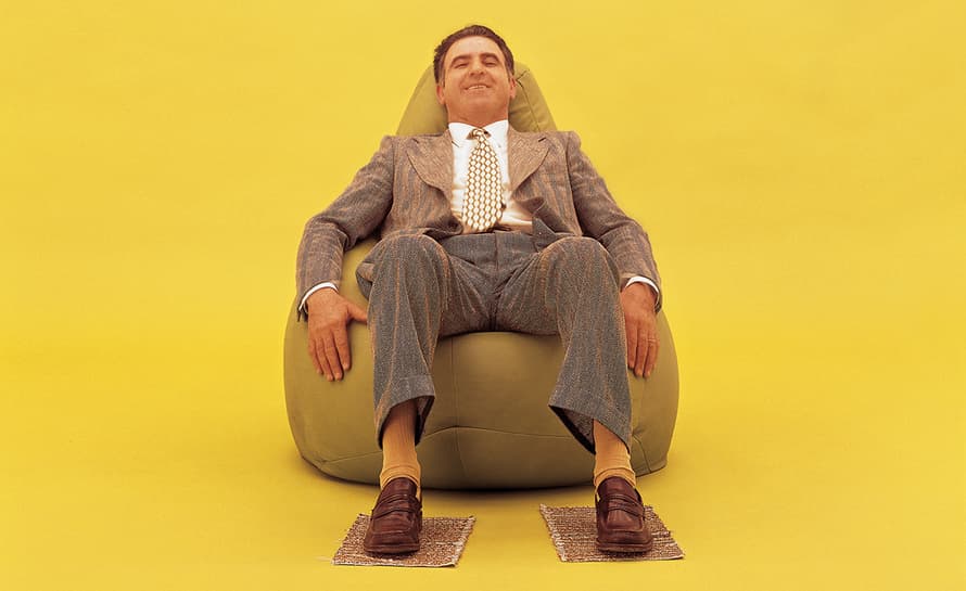 sacco easy chair in leather – thumbnail image #8