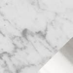 carrara marble top / chrome frame (TV184-TV195)