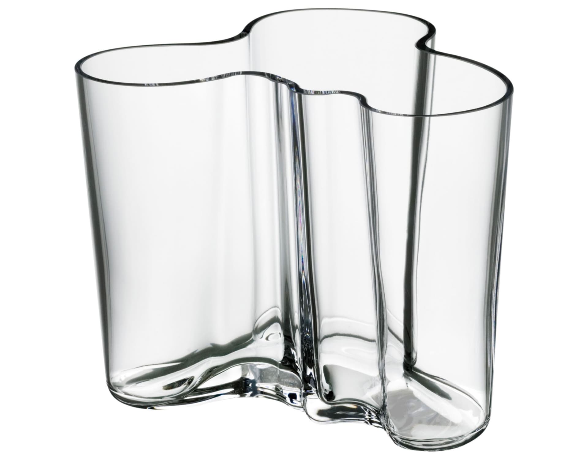 Aalto Savoy Vase 120 / 4.7" h / clear