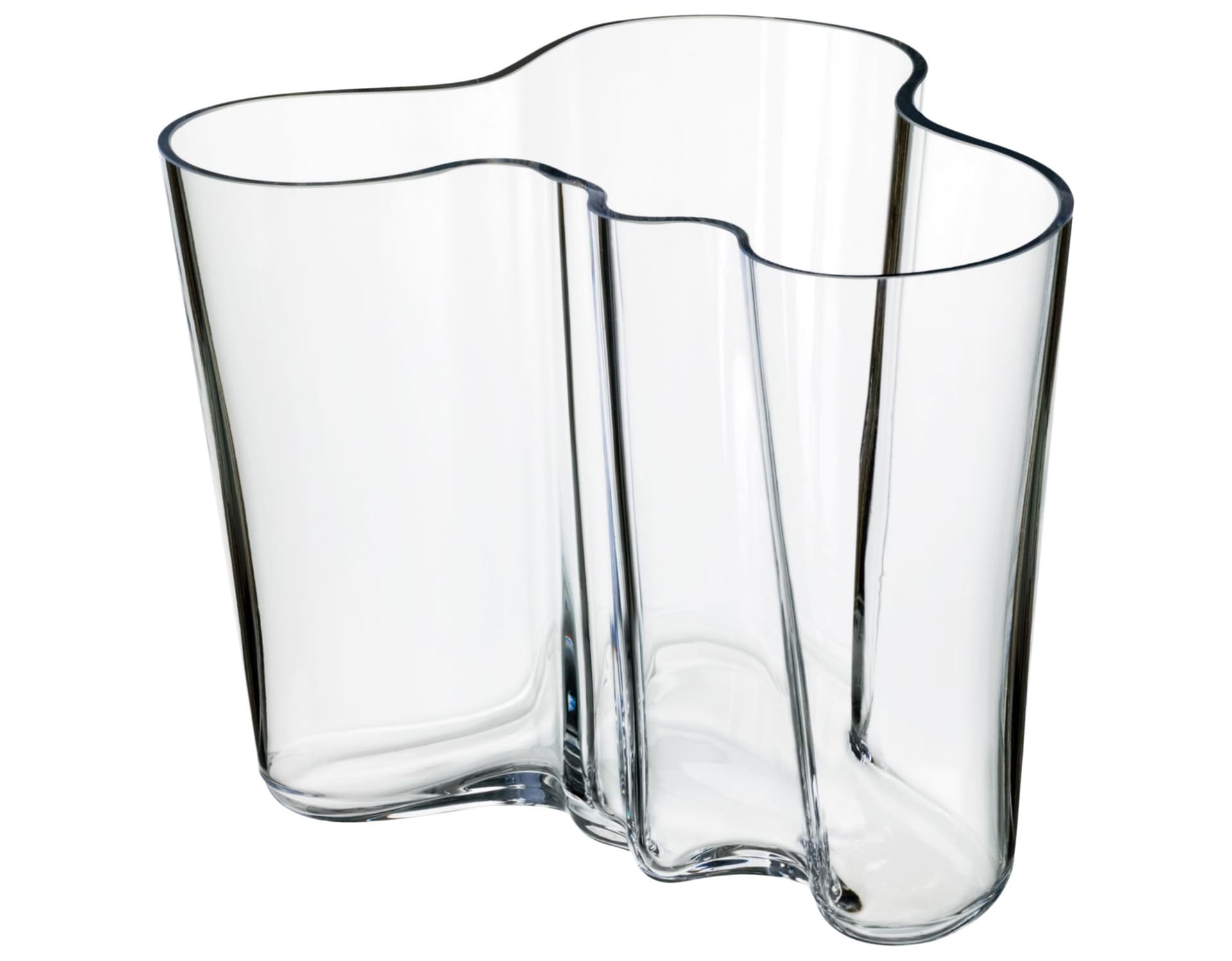 Aalto Savoy Vase 160 / 6.3" h / clear