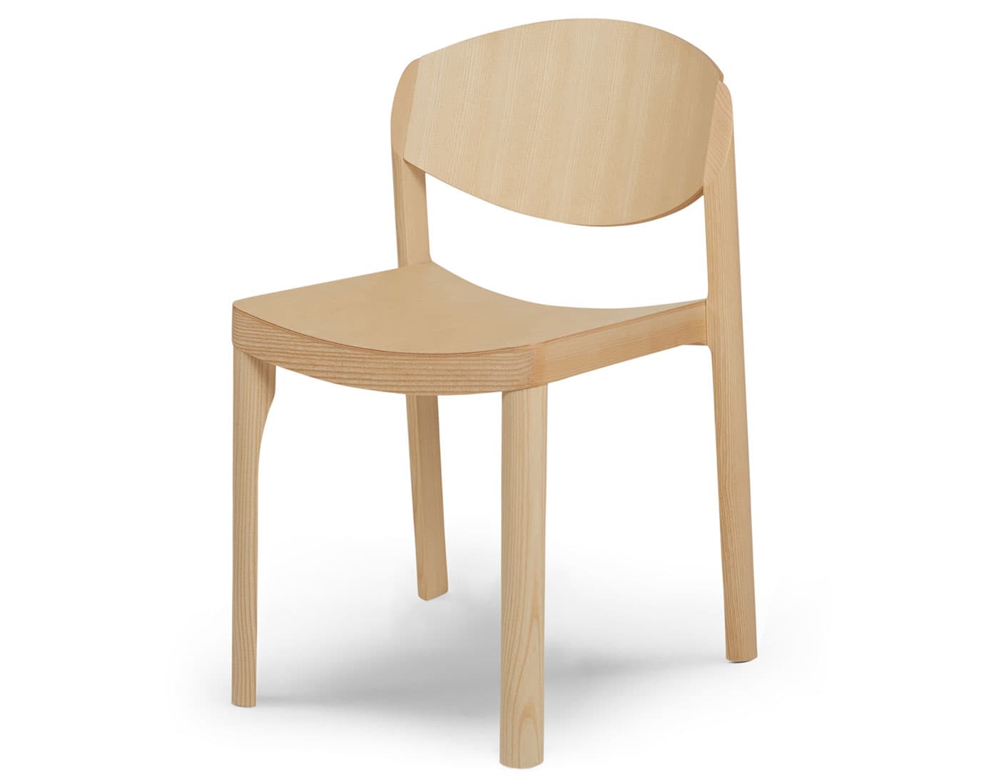 Mauro Stacking Chair / single chair - ash